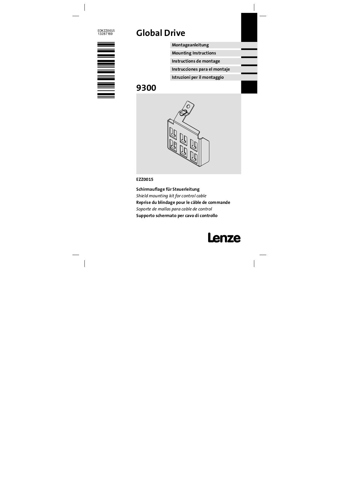 Lenze EZZ0015 User Manual