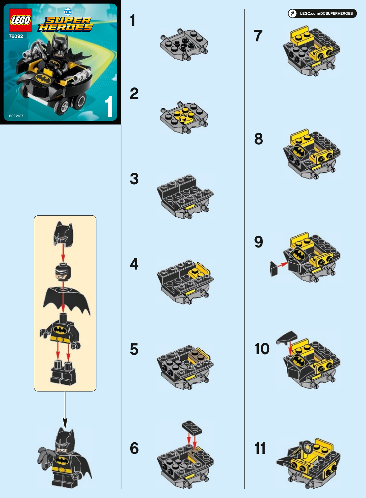 Lego 76092 User Manual