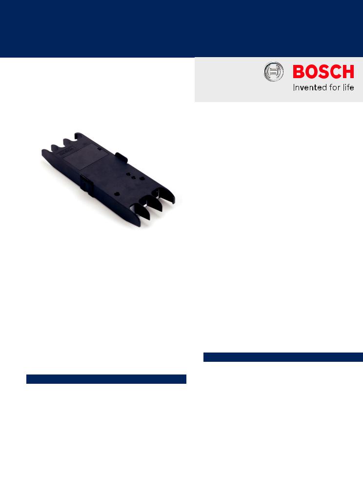 Bosch F.01U.126.292 Datasheet