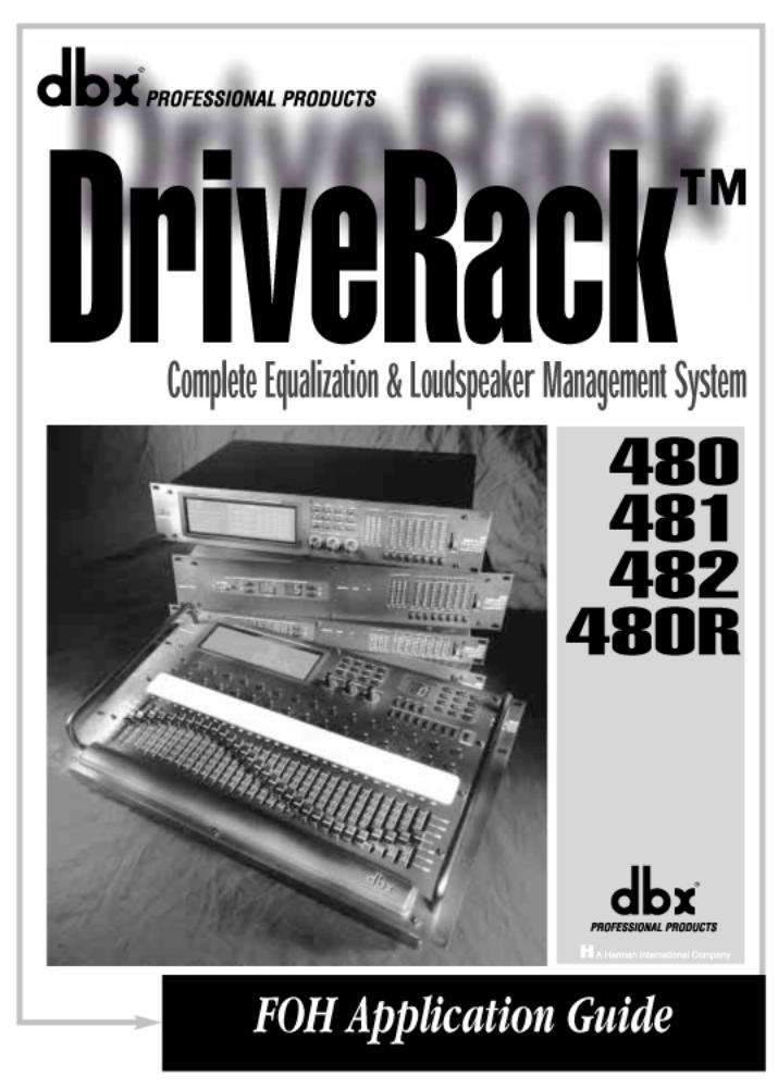 DBX DriveRack Guide