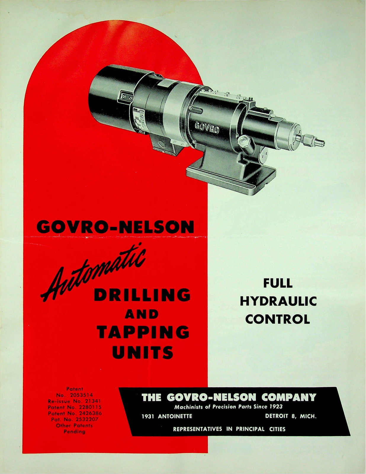 Govro-Nelson Automatic Drilling and Tapping Units Drill Presses - ManualMachine.com