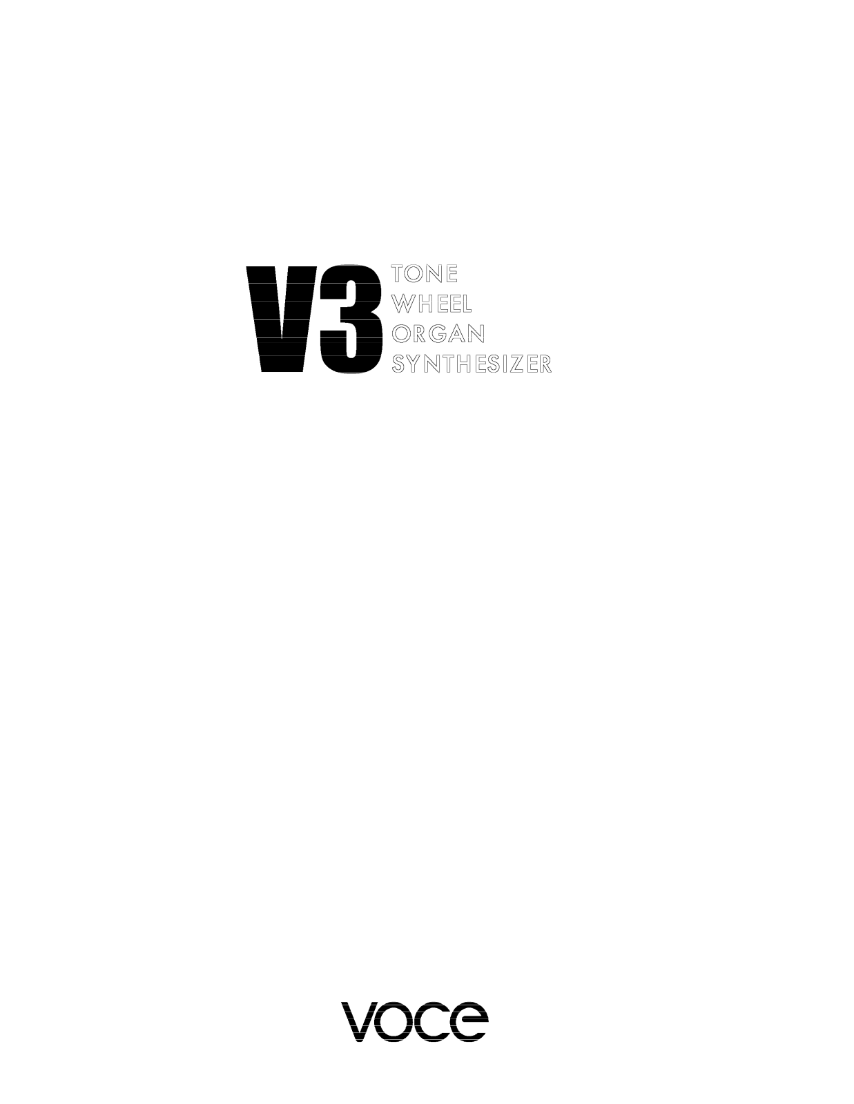 Voce V3MAN12 User Manual