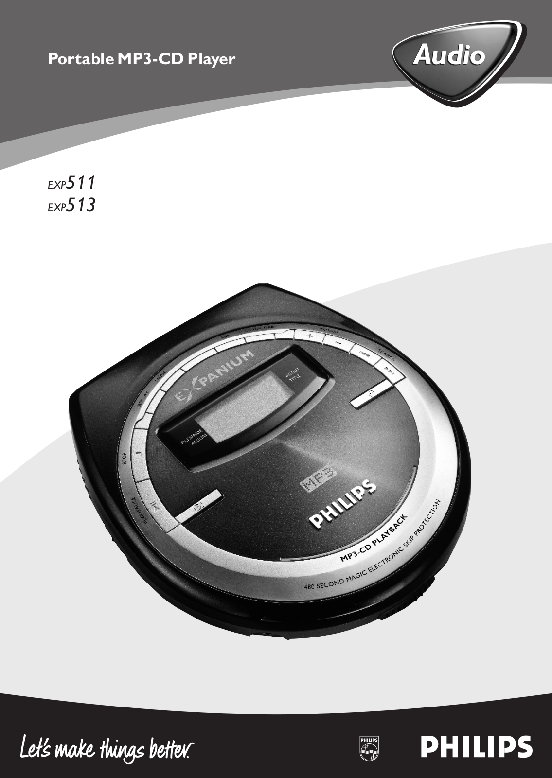 Philips EXP511, EXP513 User Manual