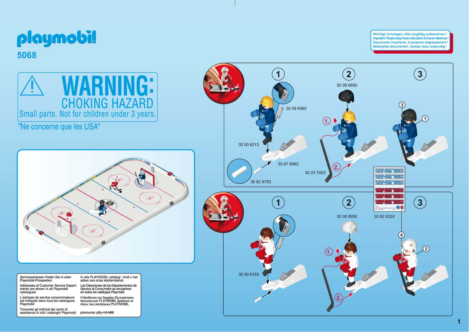 Playmobil 5068 Instructions