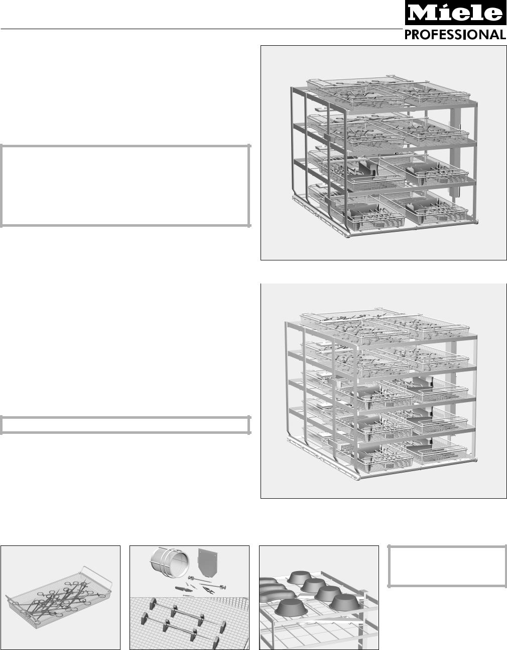 Miele E 900-4/1 User manual