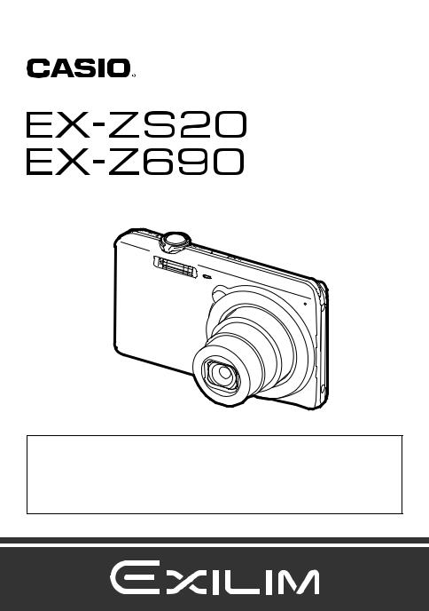 CASIO EX-ZS20 User Manual