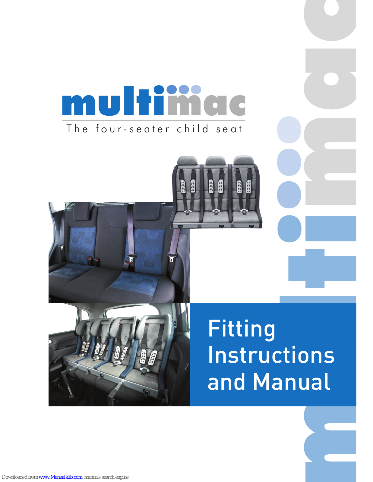 Multimac 1320, 1260, 1200, 1000 Fitting Instructions And Manual