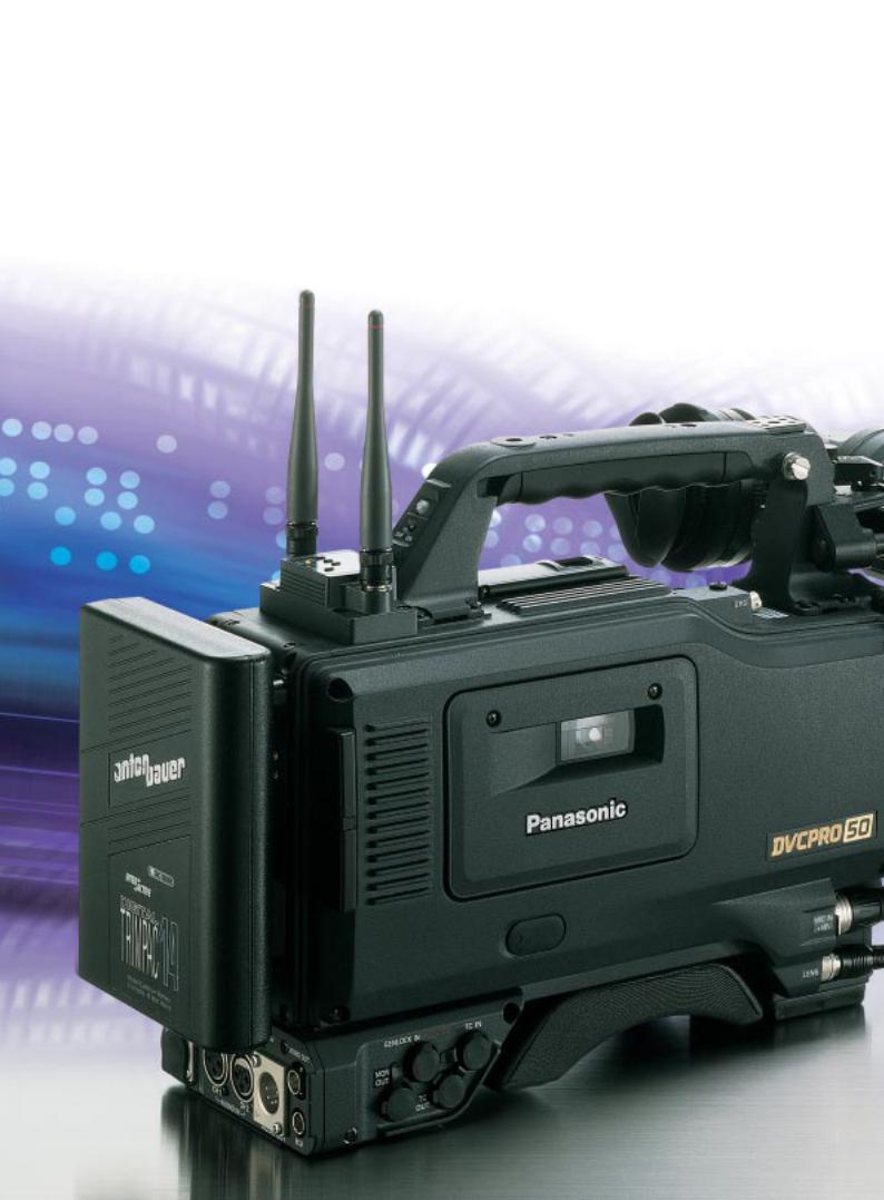 Panasonic AJ-D908MC User Manual