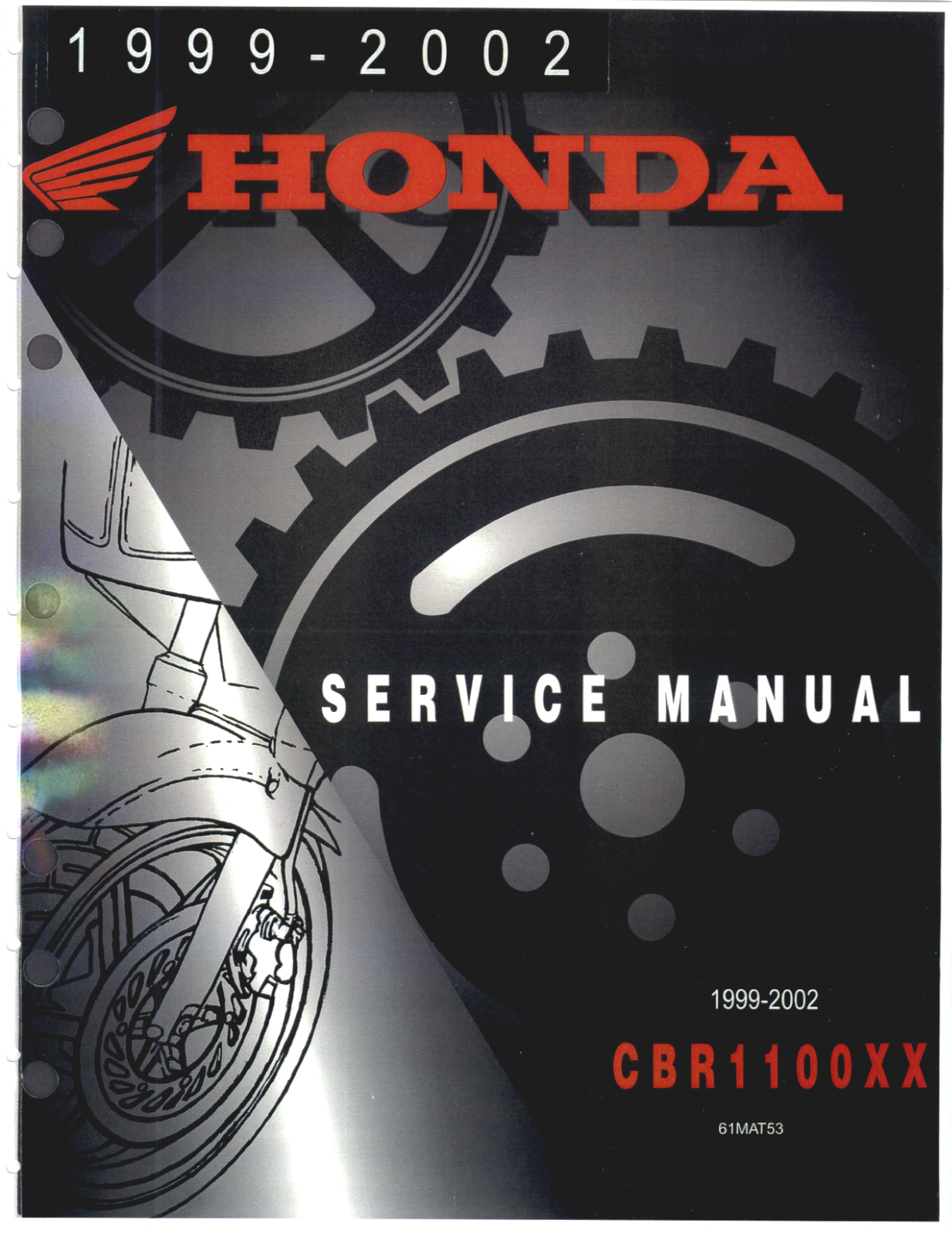 Honda CBR1100XX 99-02 Service Manual