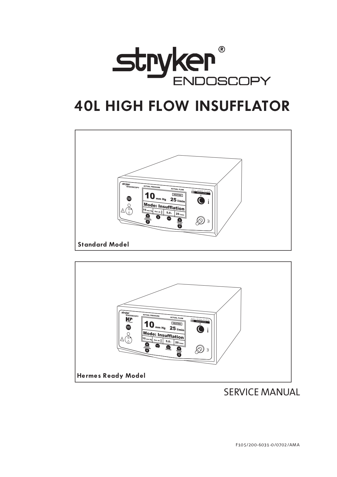 Stryker 40L Service manual