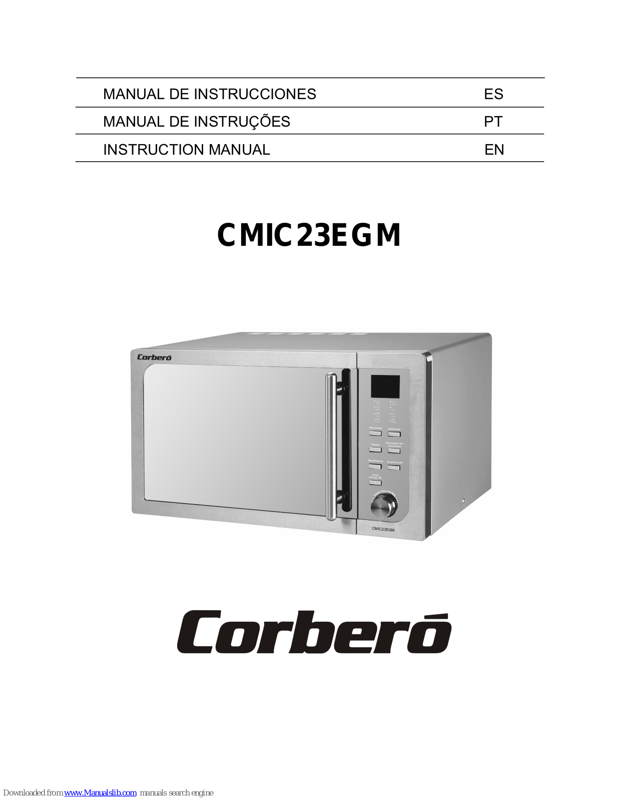 CORBERO CMIC23EGM Instruction Manual