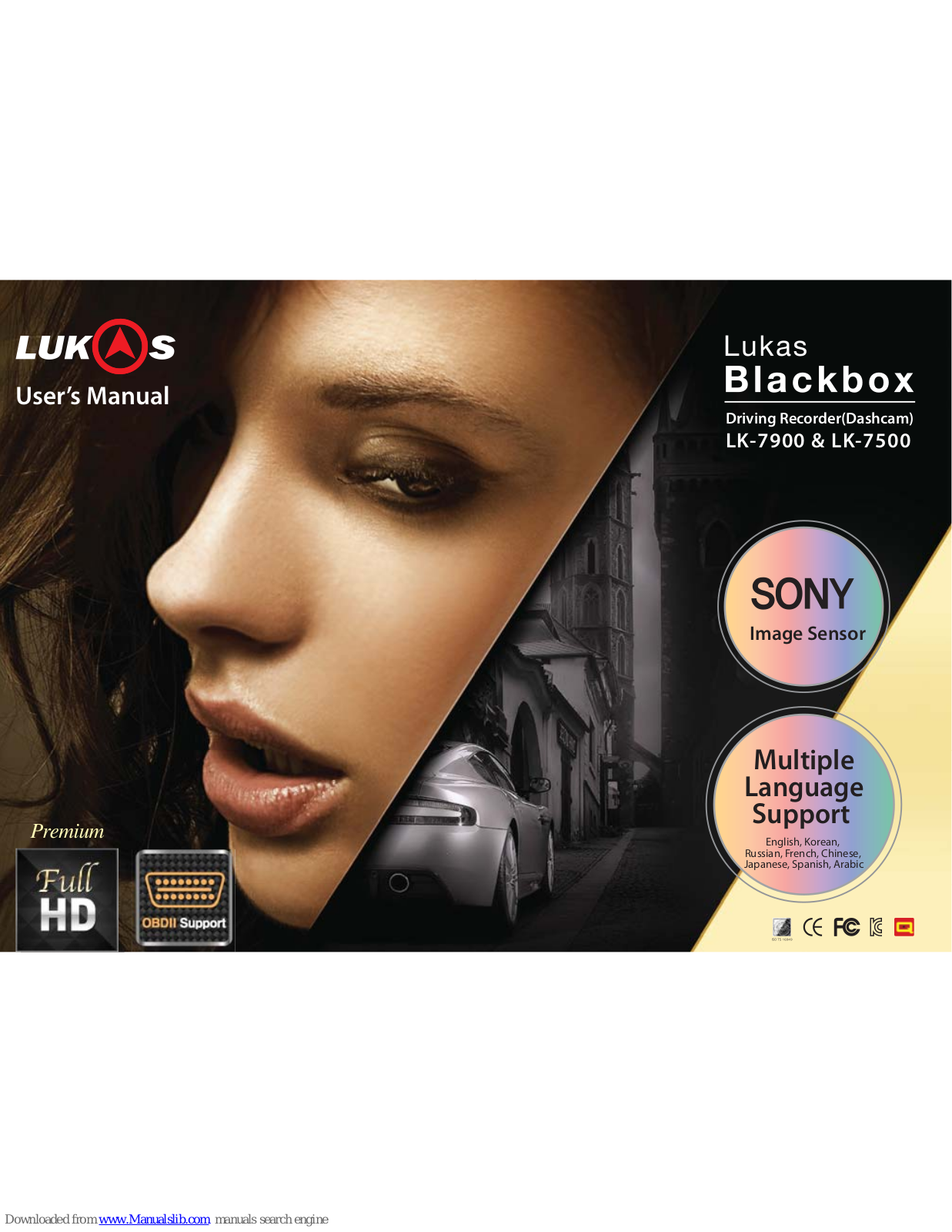 Lukas LK-7900, LK-7500, Blackbox LK-7900 Ara User Manual - ManualMachine.com