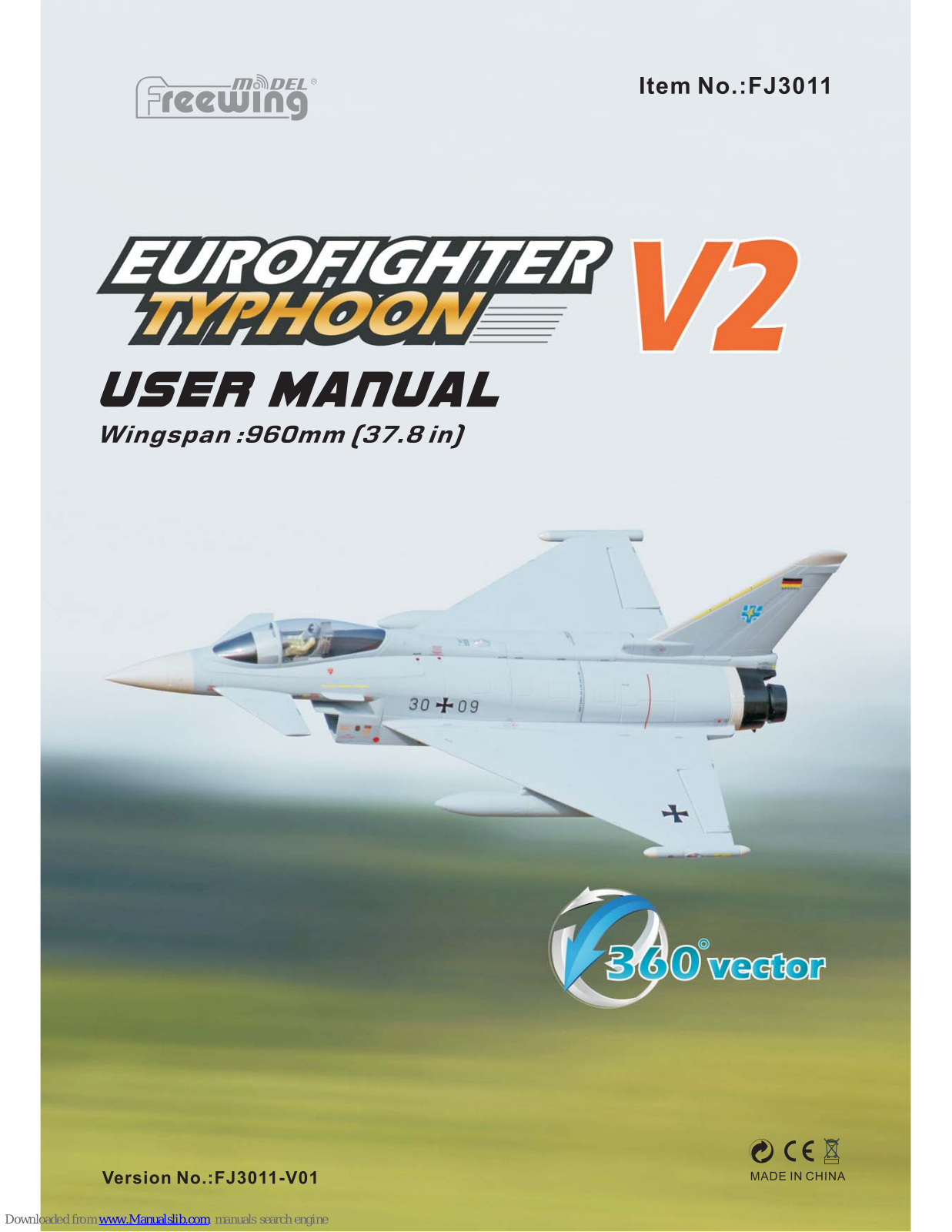 Freewing Eurofighter Typhoon V2 User Manual