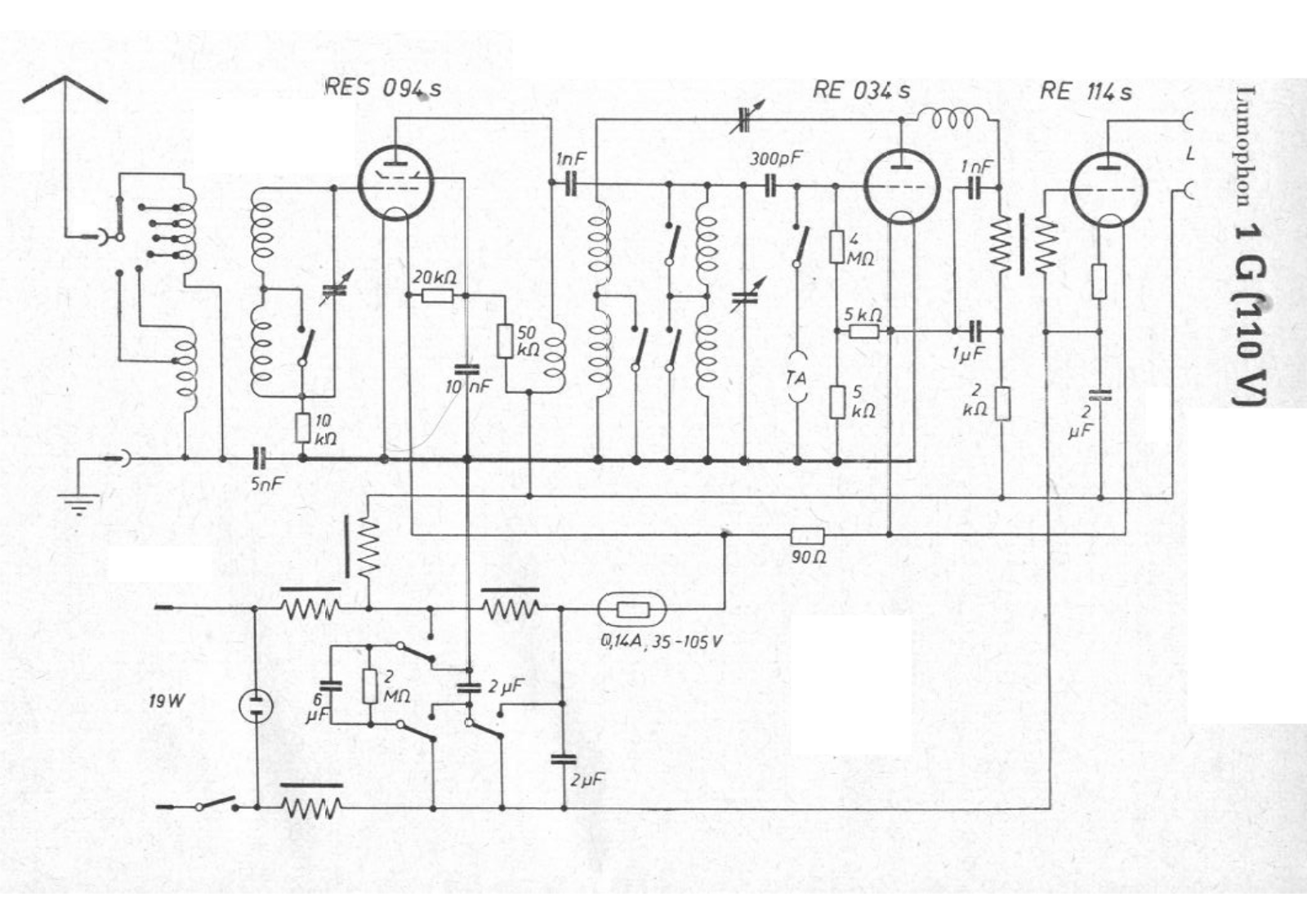 Lumophon 1g 110v schematic - ManualMachine.com
