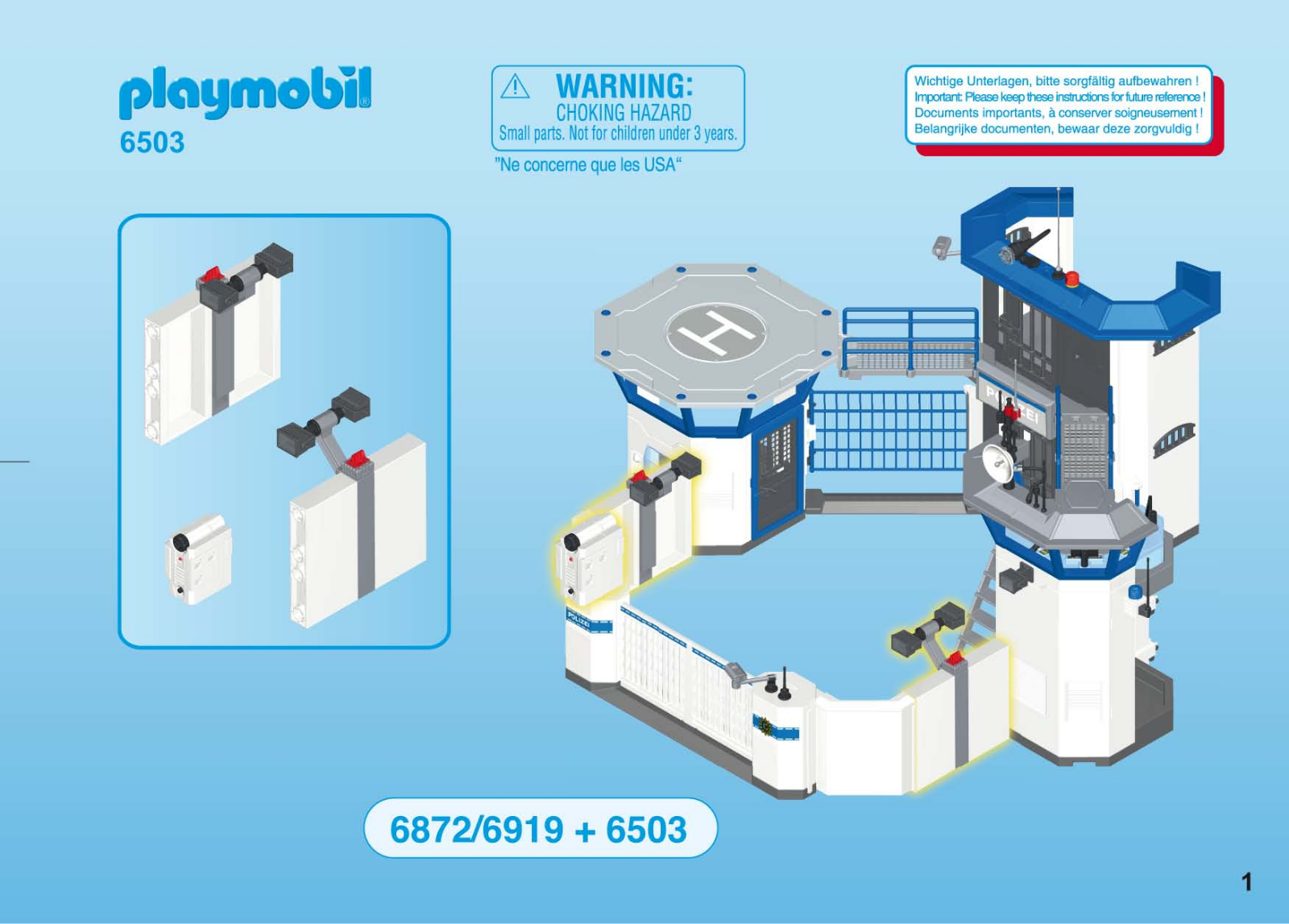 Playmobil 6503 Instructions