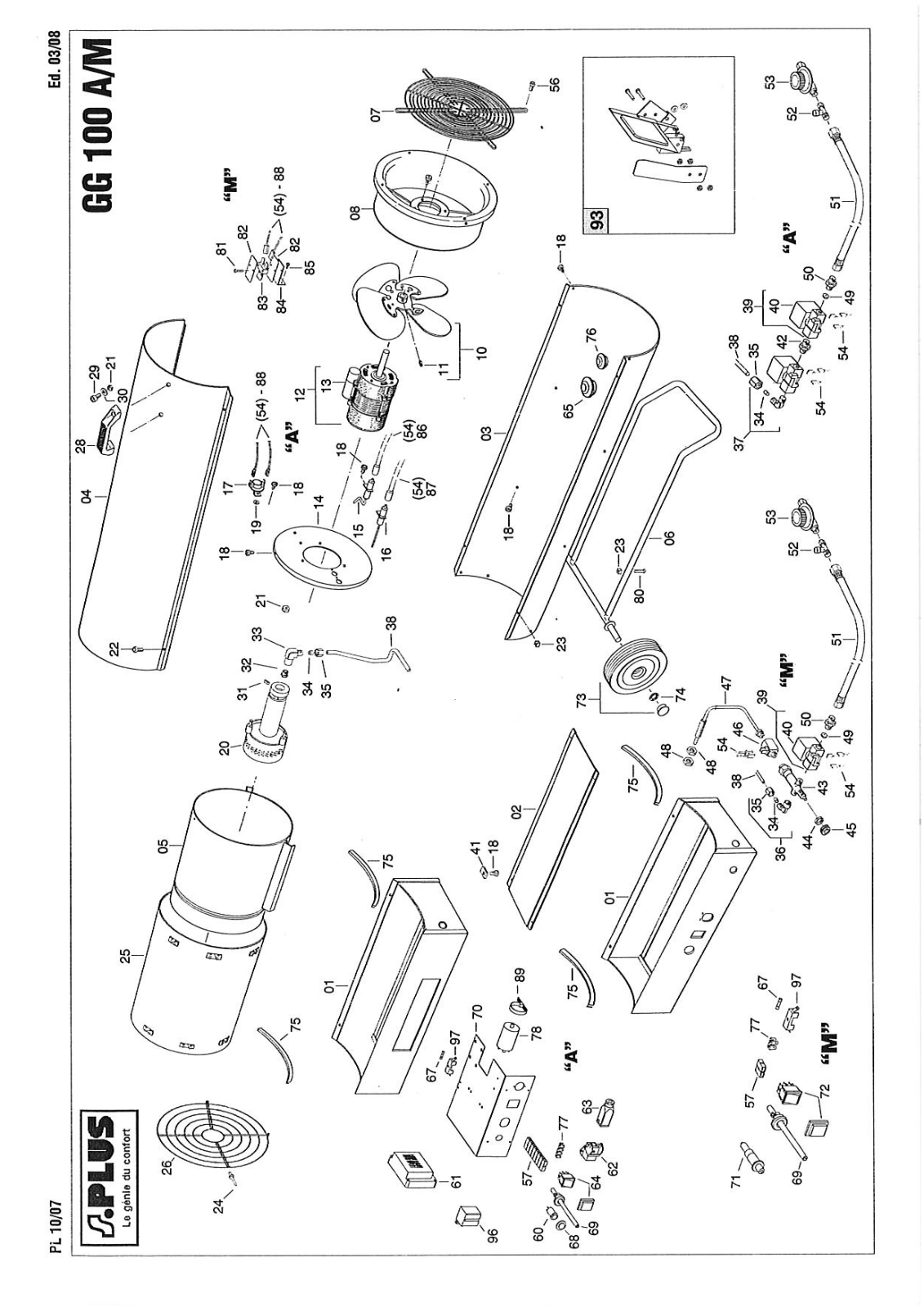 S.plus GG 100 A, GG 100 M User Manual