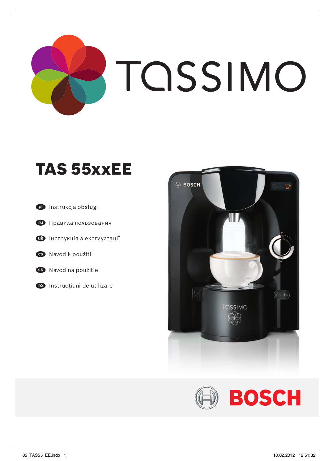 Bosch TAS 5543EE User Manual