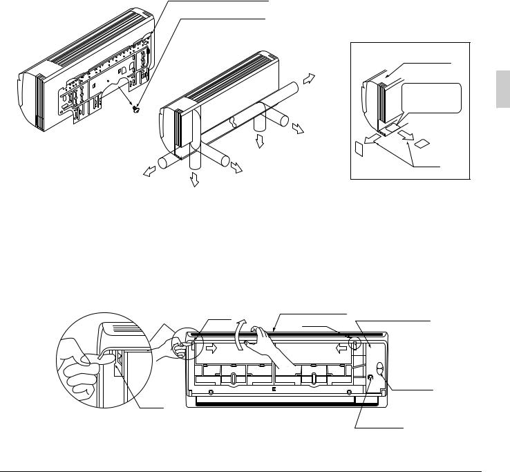 Daikin FXAQ20PVE, FXAQ25PVE, FXAQ32PVE, FXAQ40PVE, FXAQ50PVE Installation manuals