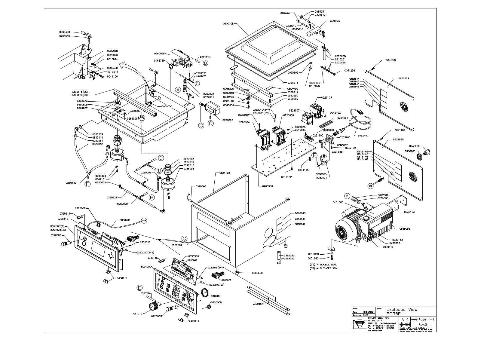 Henkelman Boxer 35 Parts Diagram