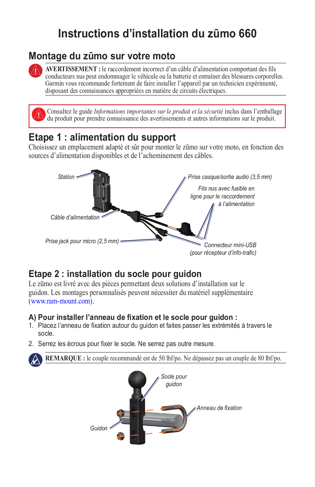 Garmin ZUMO 660 User Manual