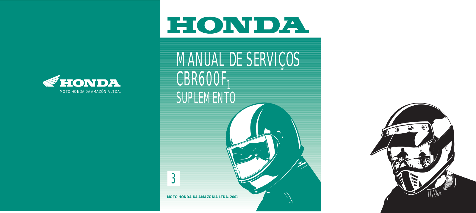 Honda CBR600F Manual de Serviços   CTRACAPA