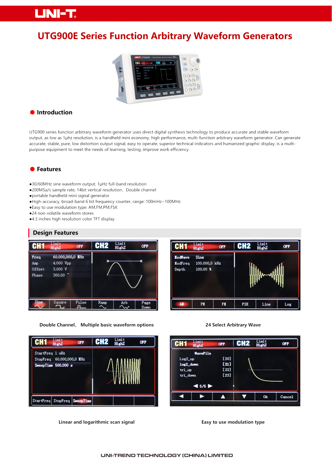 UNI-T UTG932E User guide - ManualMachine.com