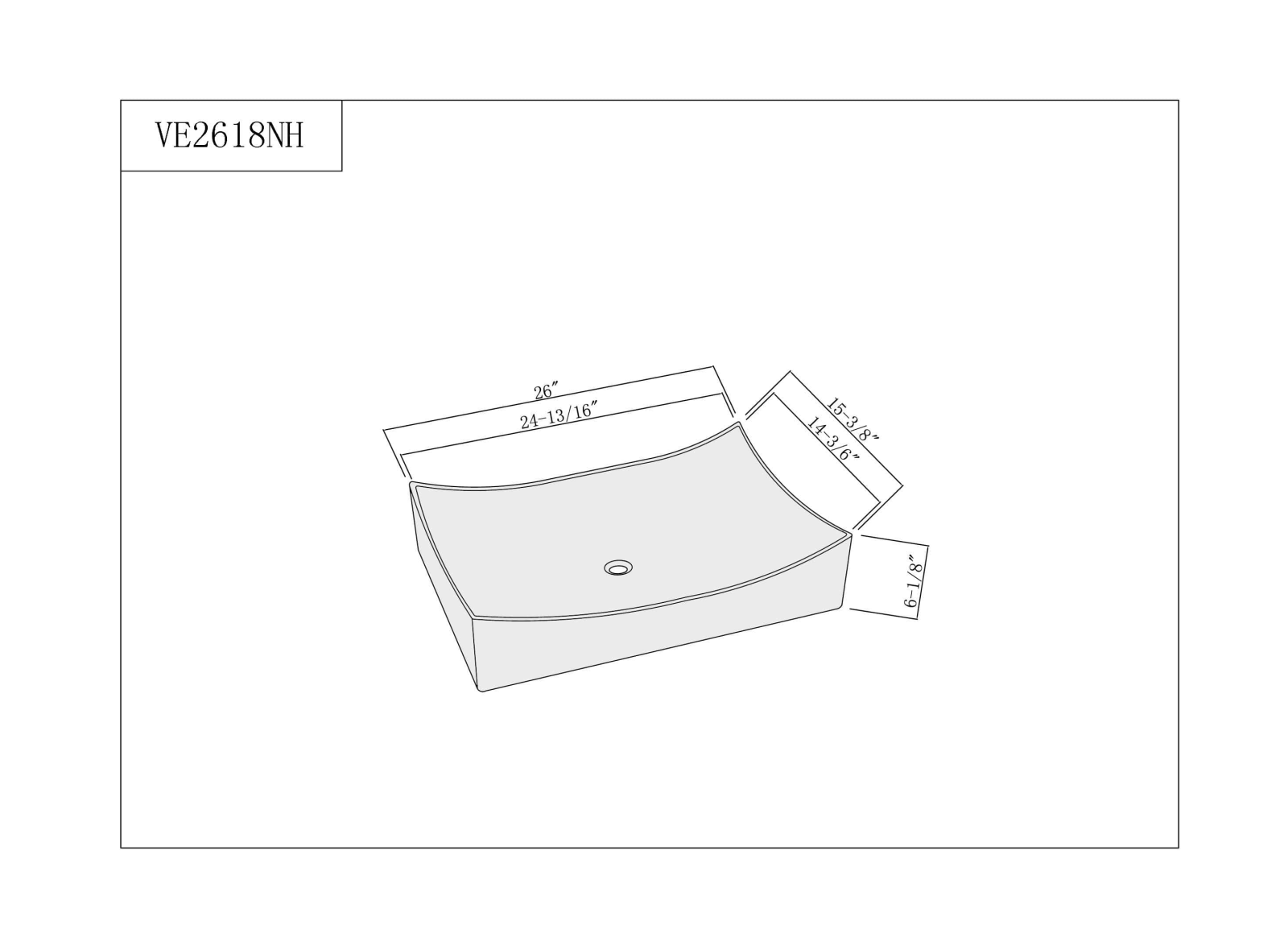 Fine Fixtures FINF1036 Dimensions - ManualMachine.com