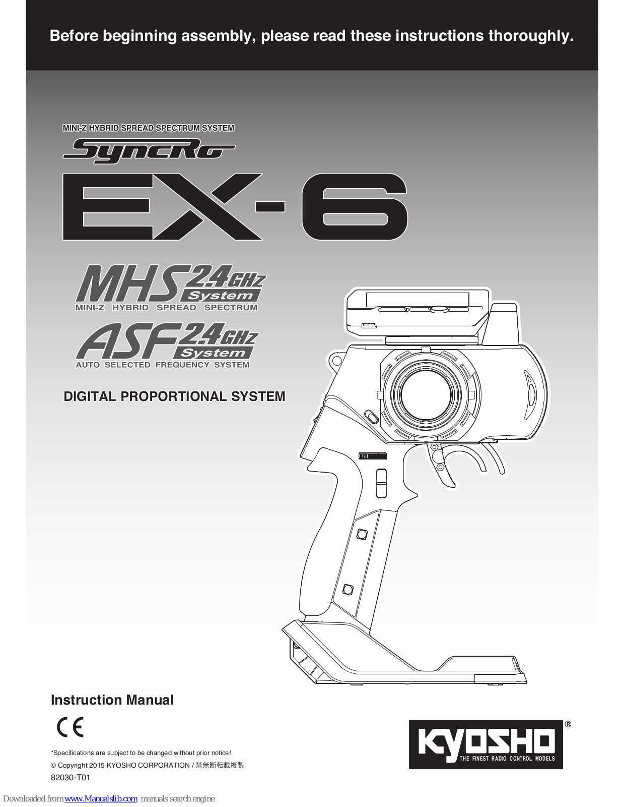 Kyosho Syncro EX-6 Instruction Manual