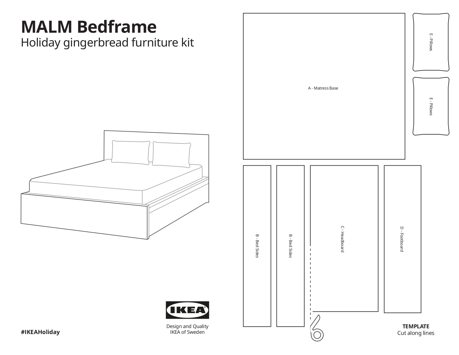 Ikea MALM Bedframe User Manual