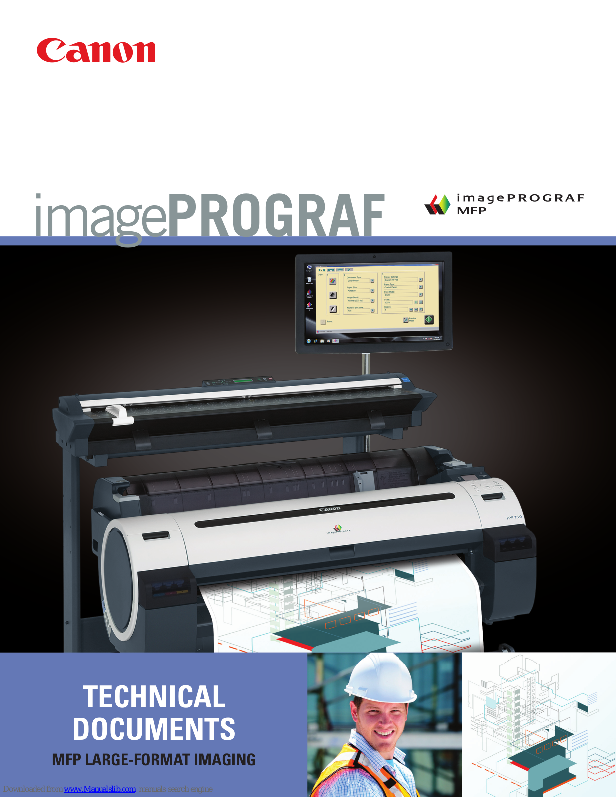 Canon imagePROGRAF MFP Brochure & Specs