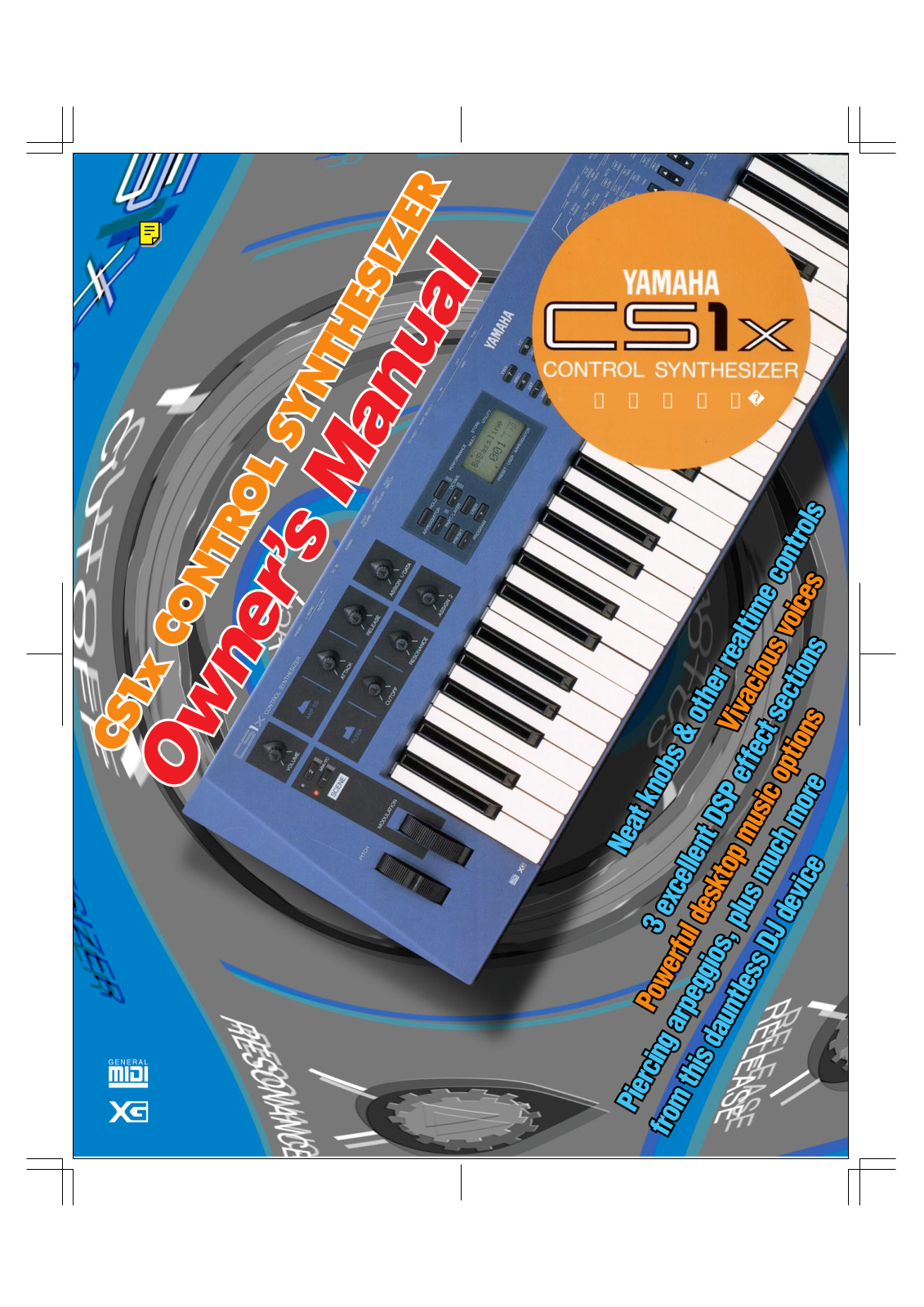 Yamaha CS1X User Manual