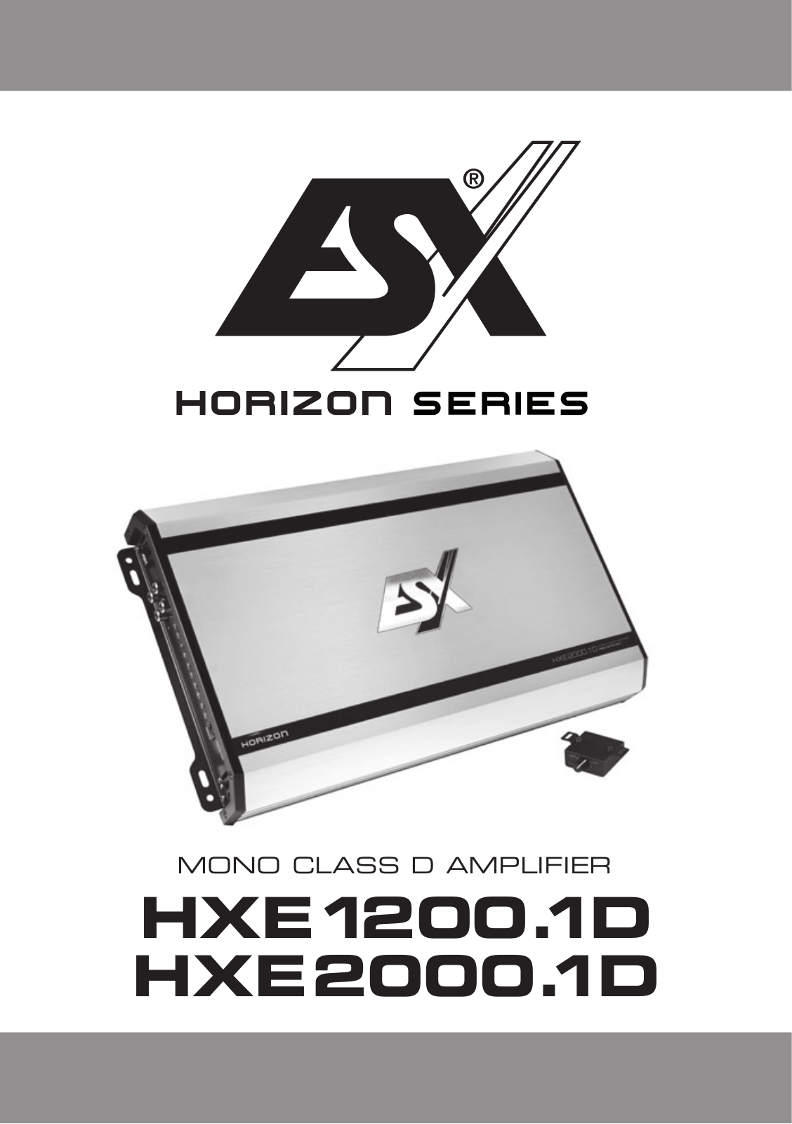 ESX HXE2000.1D Service Manual