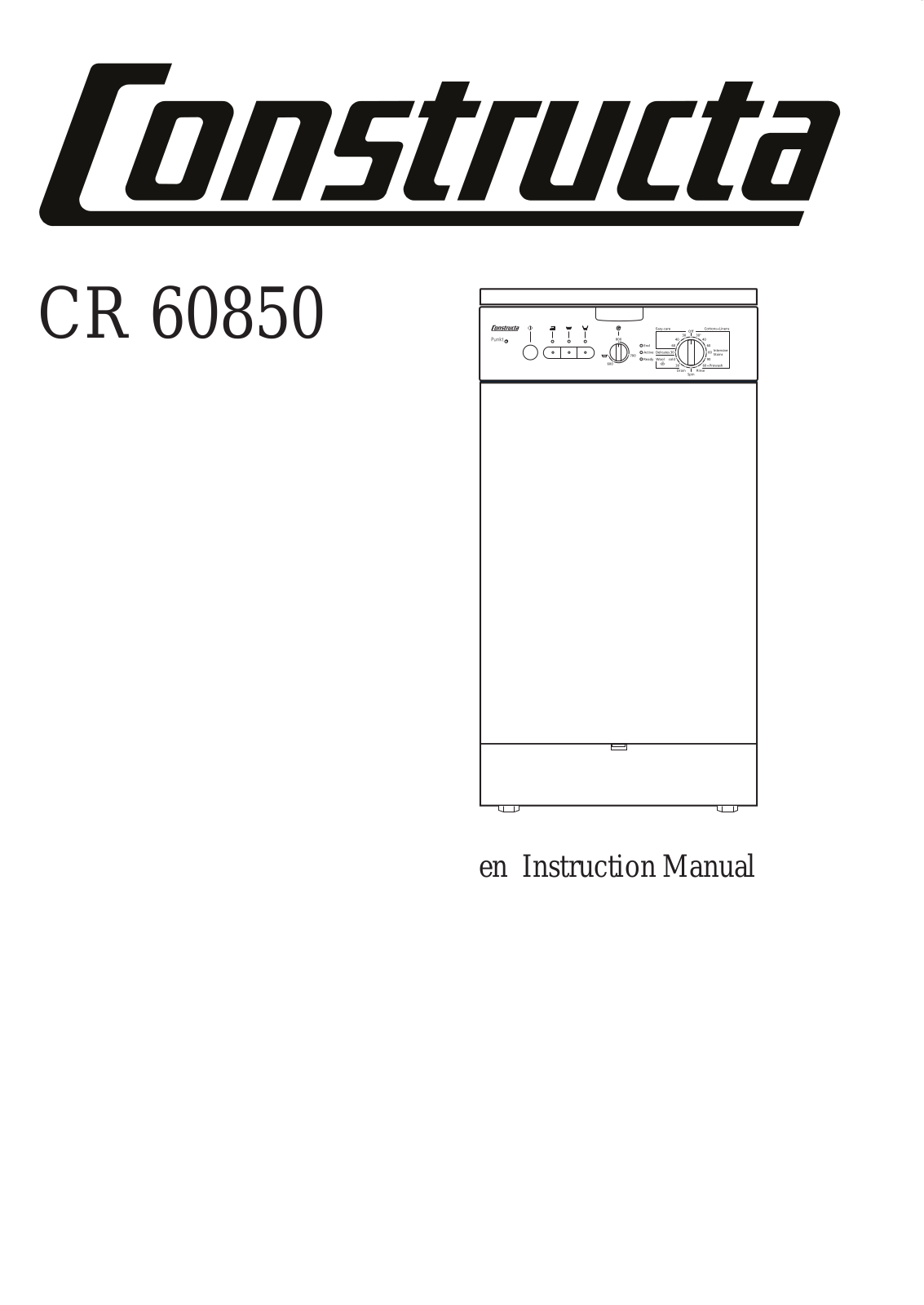 Constructa CR60850IL User Manual