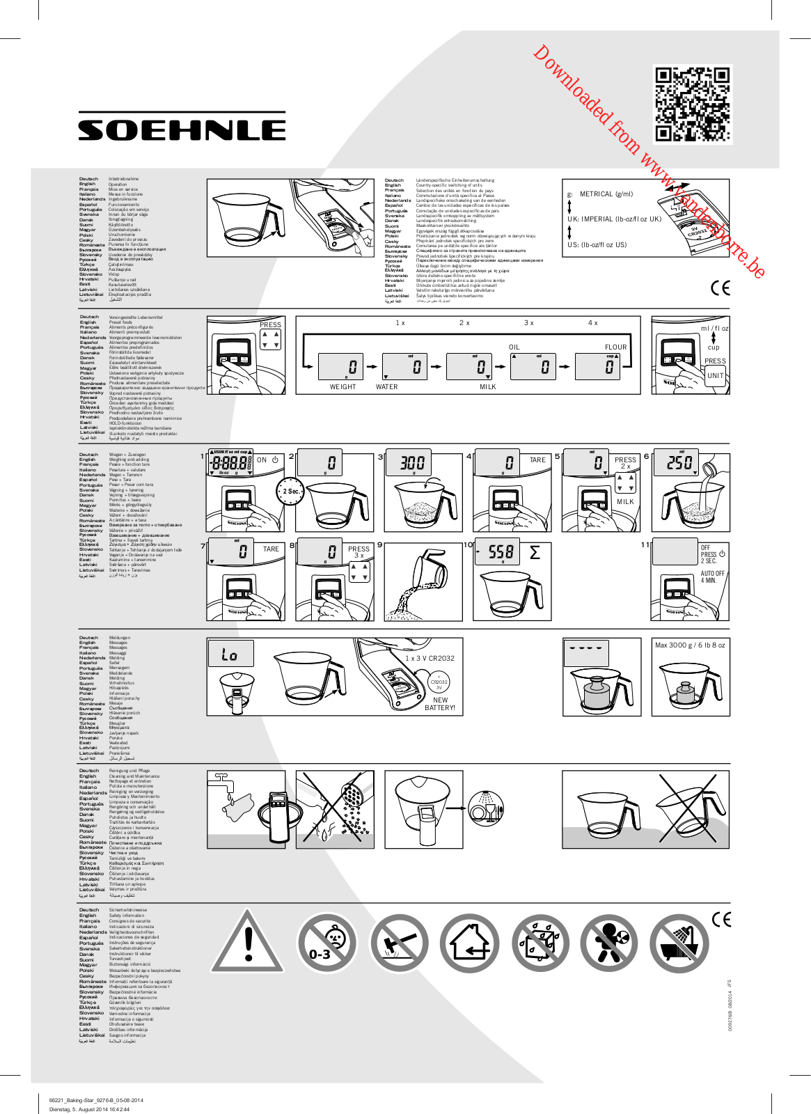 SOEHNLE 65862 User Manual