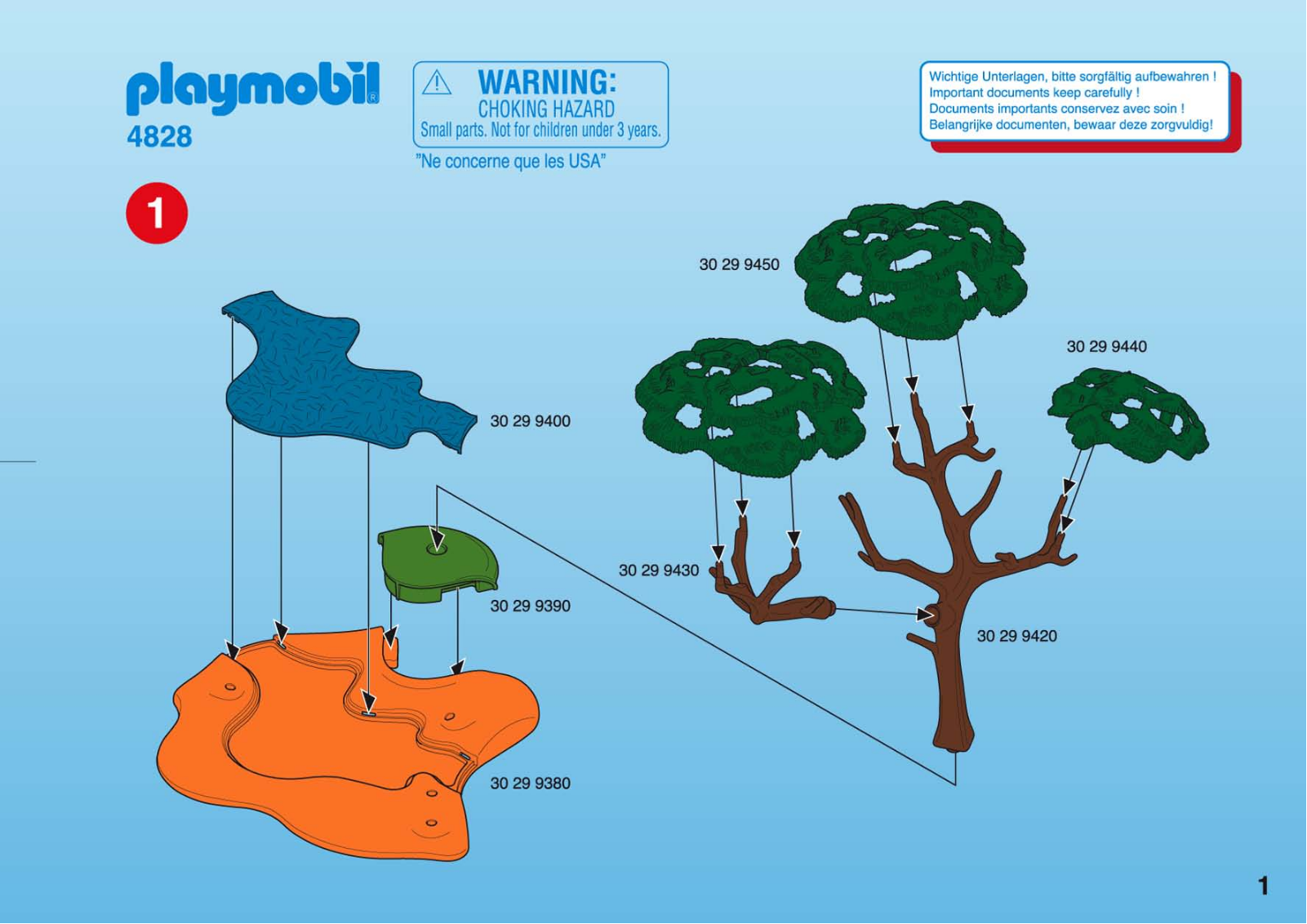 Playmobil 4828 Instructions