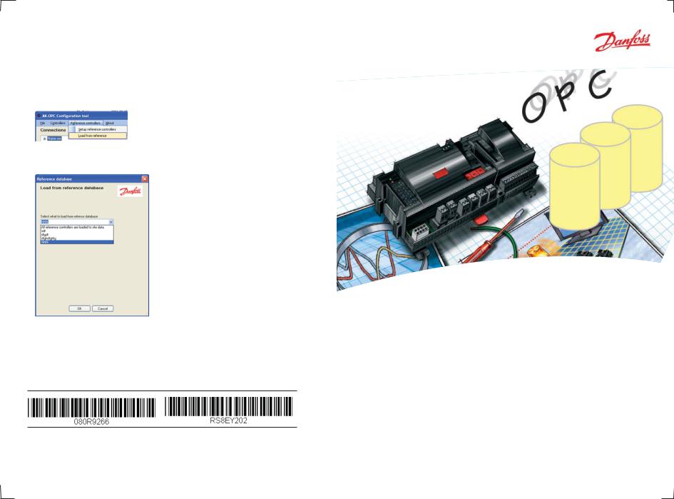 Danfoss AK-OPC 100 User guide