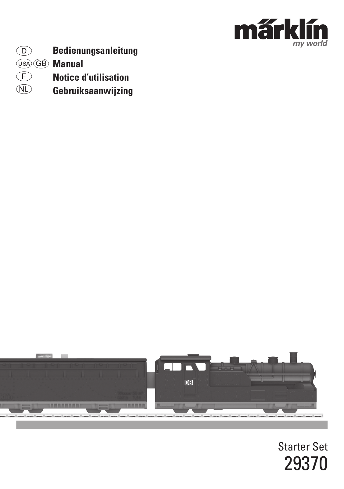 Märklin 29370 User guide