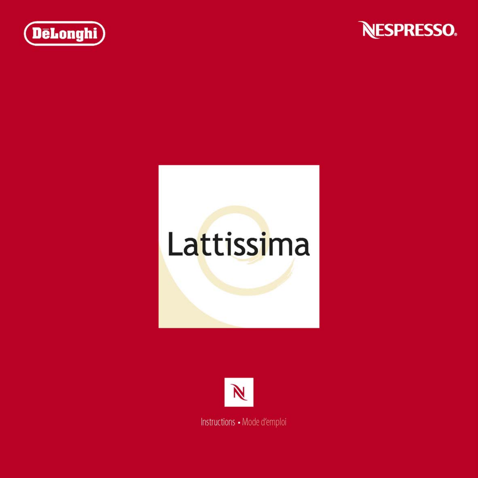 NESPRESSO DELONGHI LATTISSIMA AUTOMATIC User Manual