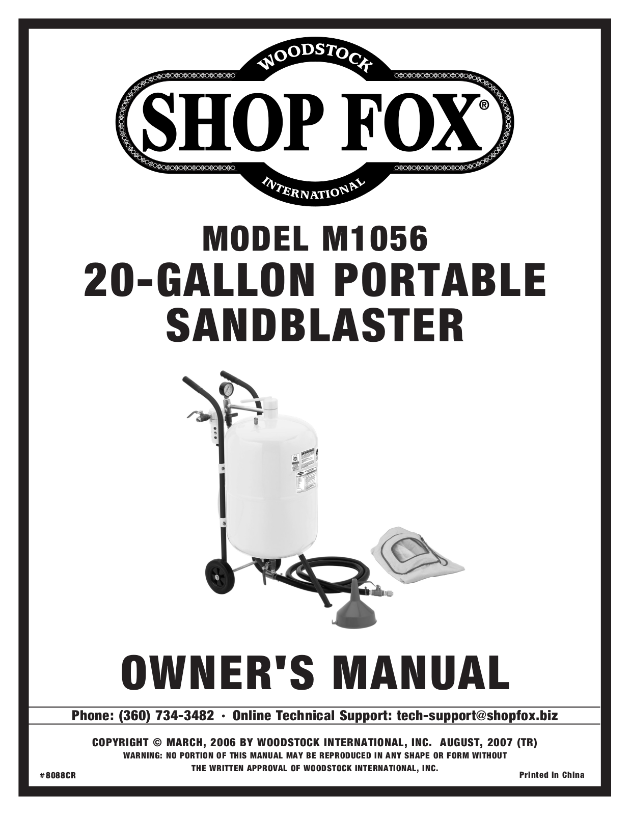 Shop fox M1056 User Manual