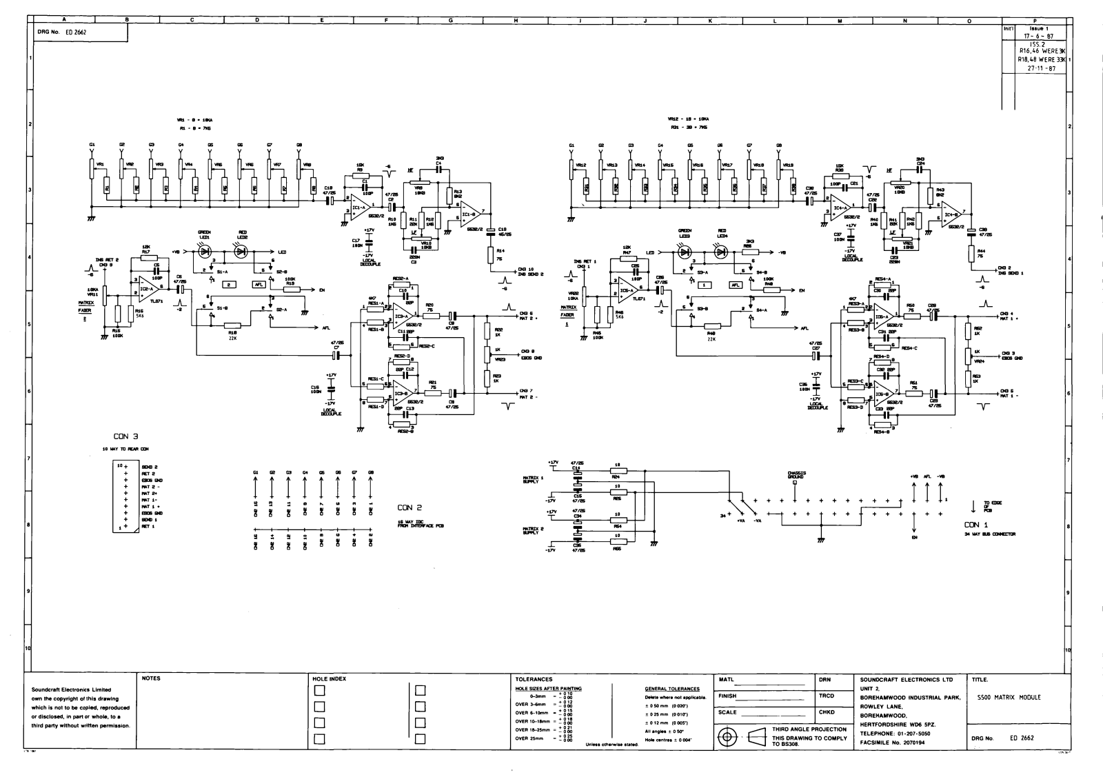 SoundCraft 500 600 4 4 User Guide