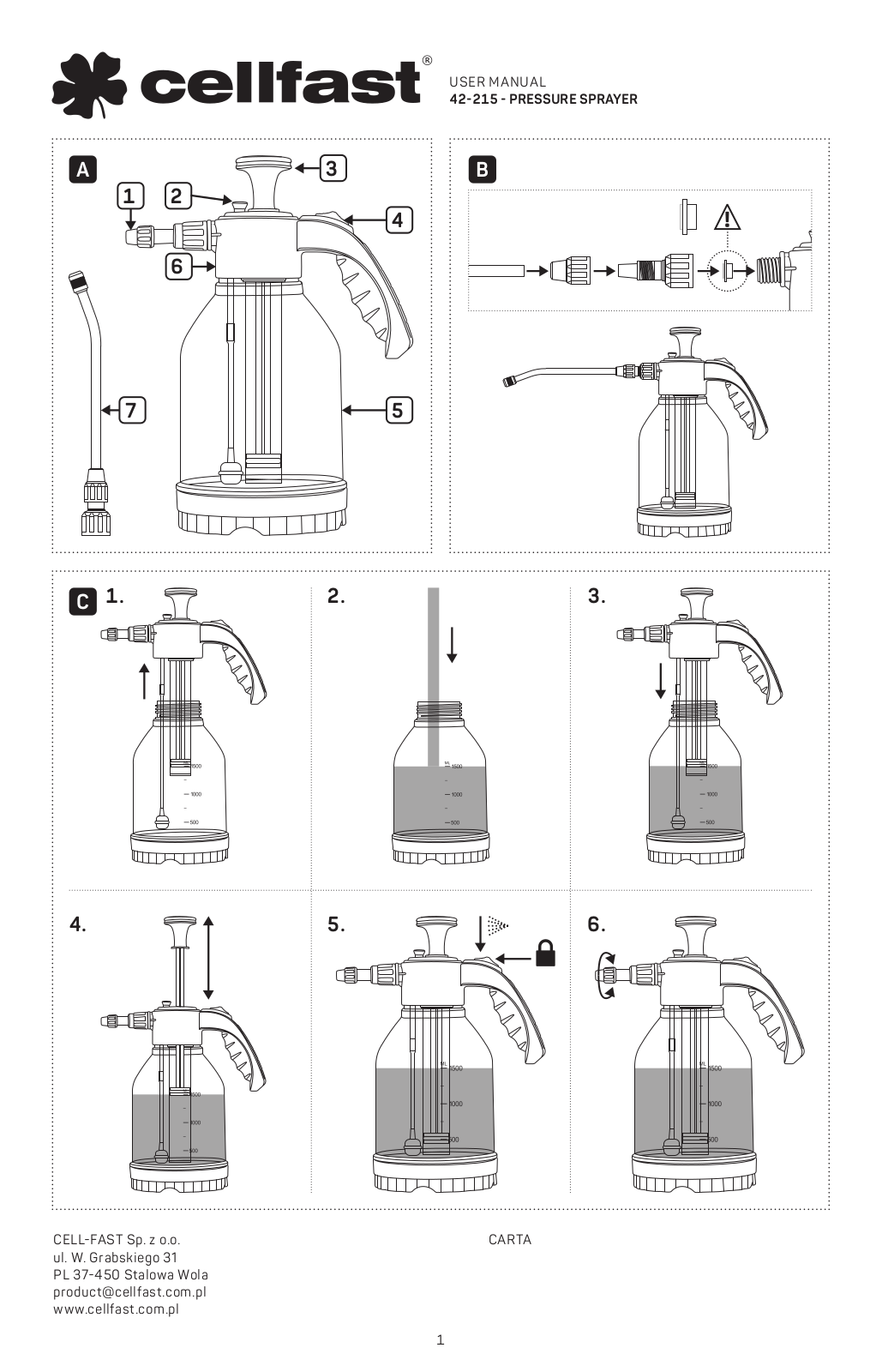Cellfast 42-215 User guide - ManualMachine.com