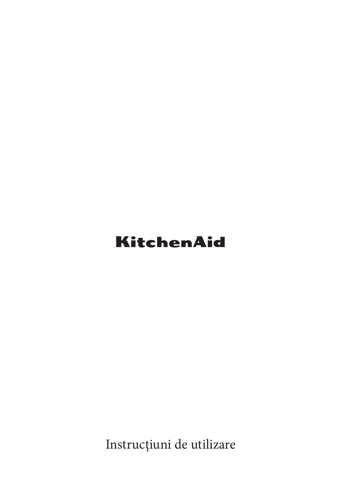 KITCHENAID KVXXX 14600 User Manual