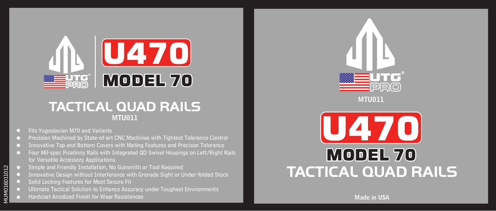 Leapers MTU011 User Manual