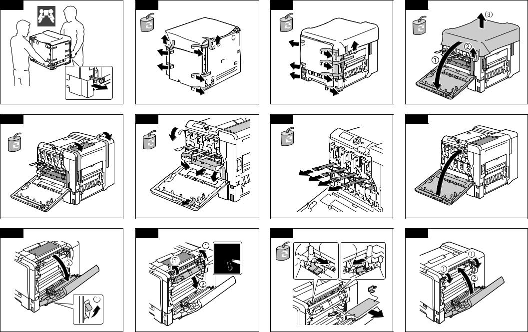 KONICA MINOLTA 6560NE, 5670 installation Guide