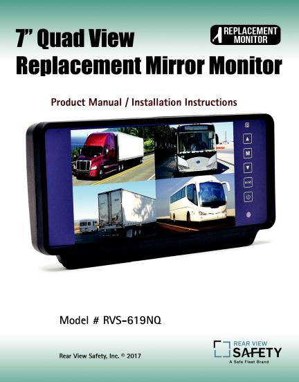 RVS Systems RVS-619NQ User Manual