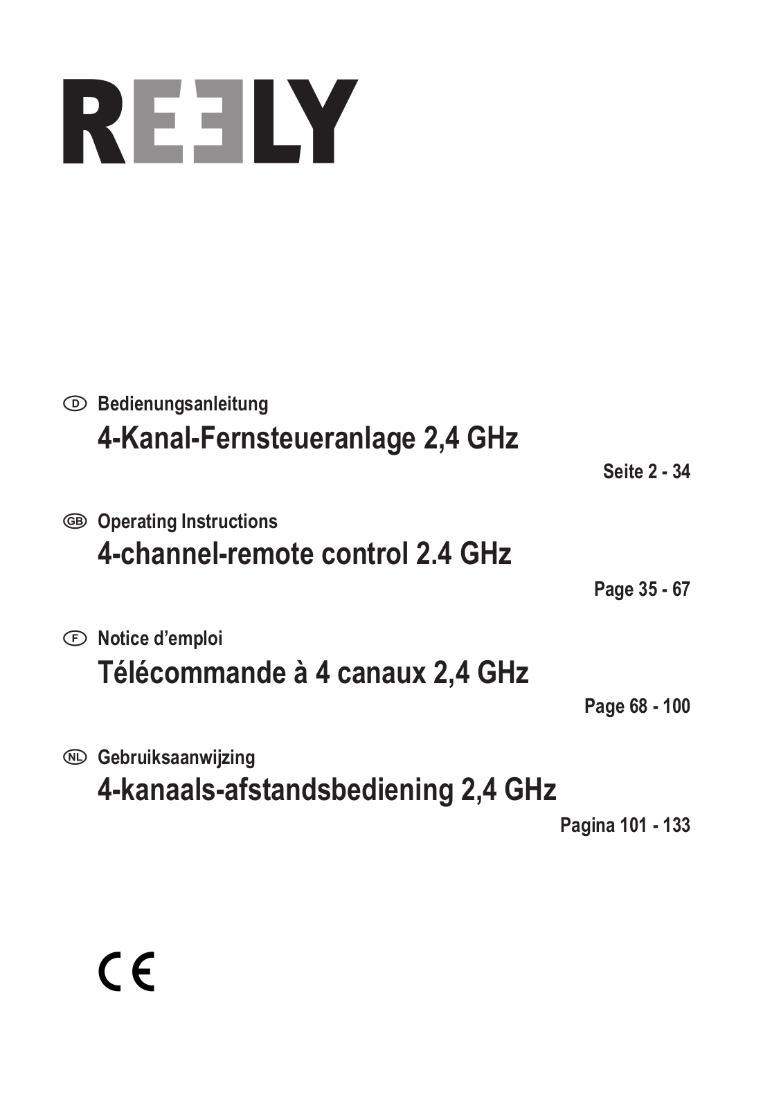 Reely Phoenix Plus User guide