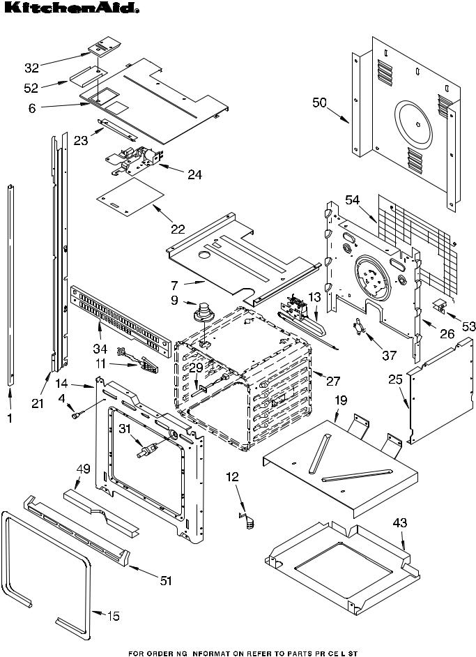 KitchenAid KEBS277DWH1 Parts List