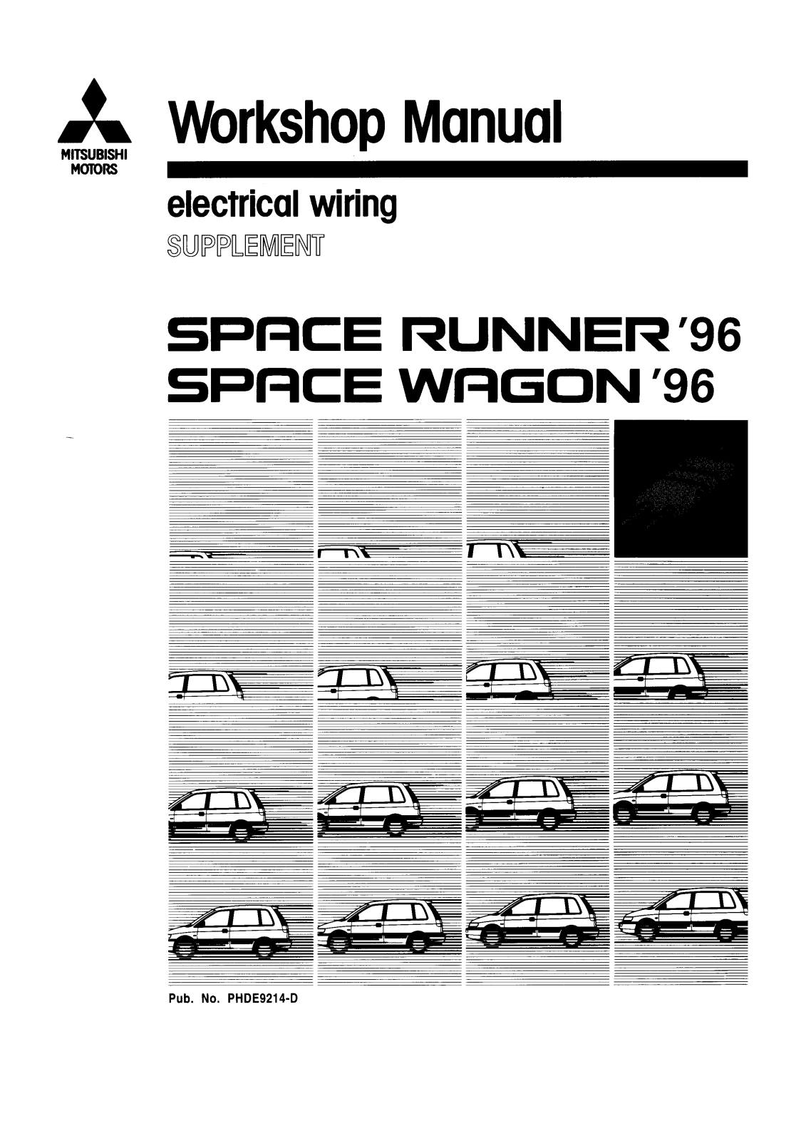 Mitsubishi SPACE RUNNER 96, SPACE WAGON 96 Workshop manual