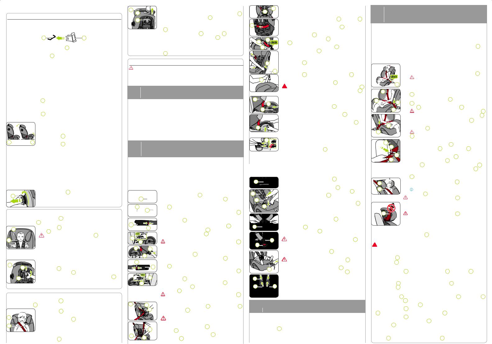 Britax EVOLVA 1-2-3 SL SICT User Manual