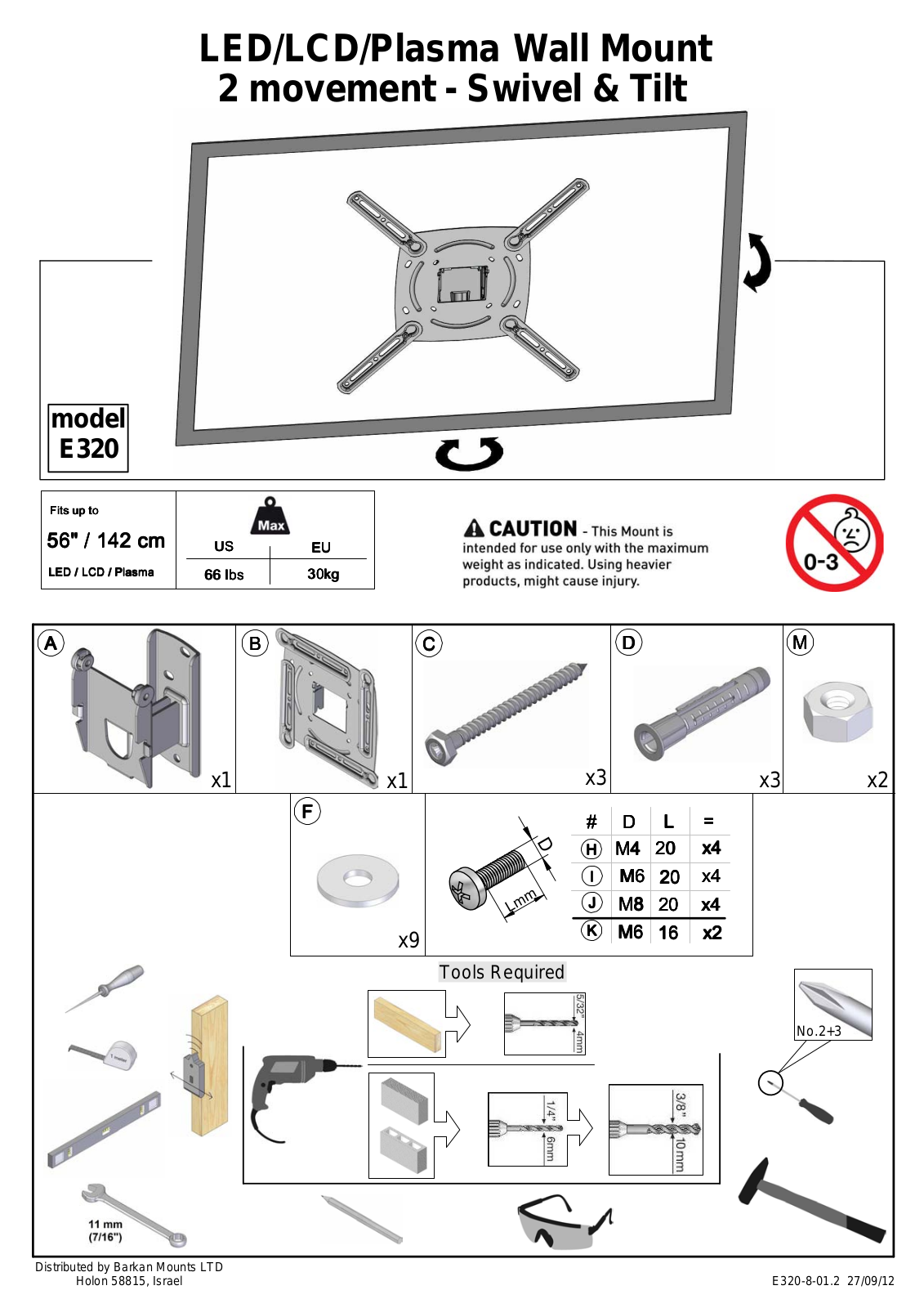 Barkan E320 User Manual